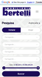 Mobile Screenshot of imobiliariabertelli.com.br